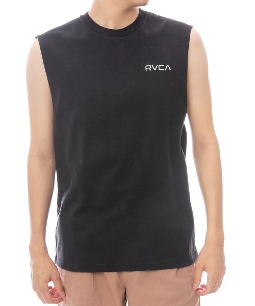 RVCA（ルーカ）の「【RVCA/ルーカ】25SS PALM BOX TT /バックプリントノースリーブマッスルタンクトップ（タンクトップ・メンズ・ホワイト/ブラック・MEDIUM/SMALL）」の8枚目の写真