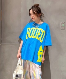 RODEO CROWNS WIDE BOWL | ネオンロゴTシャツ(Tシャツ/カットソー)