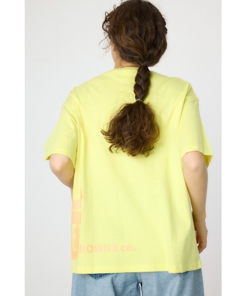 RODEO CROWNS WIDE BOWL(ロデオクラウンズワイドボウル)の「ネオンロゴTシャツ(Tシャツ/カットソー・レディース・ライトイエロー/ブラック/ホワイト/ブルー・FREE)」の20枚目の写真