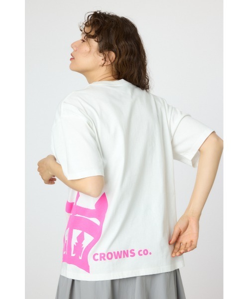 RODEO CROWNS WIDE BOWL(ロデオクラウンズワイドボウル)の「ネオンロゴTシャツ(Tシャツ/カットソー・レディース・ライトイエロー/ブラック/ホワイト/ブルー・FREE)」の14枚目の写真
