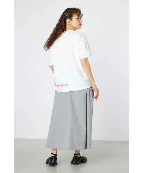 RODEO CROWNS WIDE BOWL(ロデオクラウンズワイドボウル)の「ネオンロゴTシャツ(Tシャツ/カットソー・レディース・ライトイエロー/ブラック/ホワイト/ブルー・FREE)」の12枚目の写真