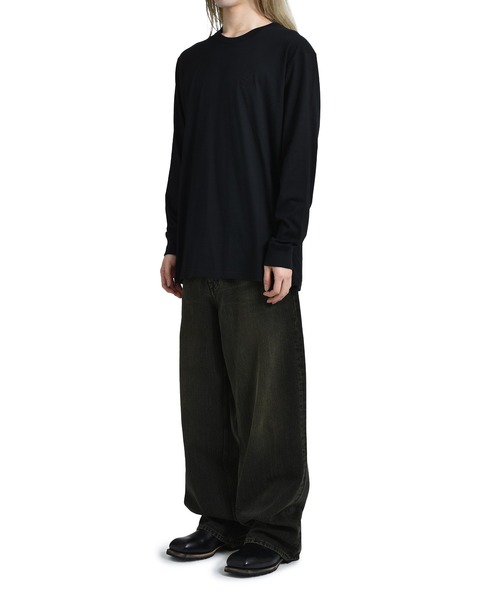 1017 ALYX 9SM(アリクス)の「ESSENTIALS REGULAR FIT LONG SLEEVE TEE(Tシャツ/カットソー・メンズ・ブラック・LARGE/X-LARGE/MEDIUM)」の8枚目の写真