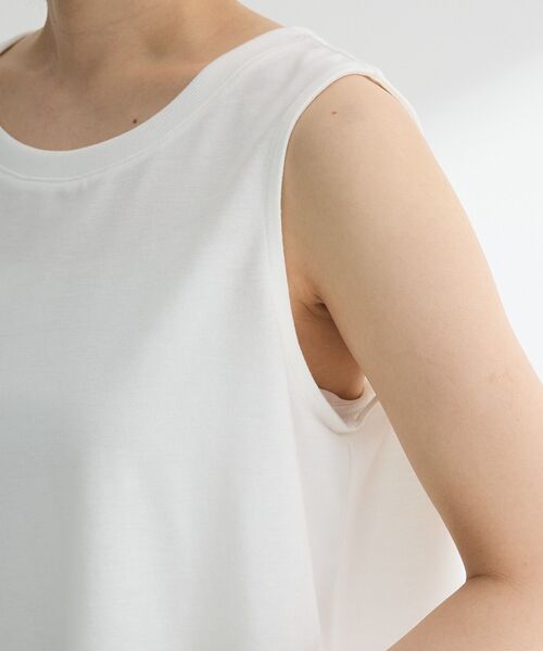 Green　Parks（グリーンパークス）の「シャツドッキングタンクトップ（タンクトップ・レディース・ストライプ/オフホワイト・FREE）」の13枚目の写真