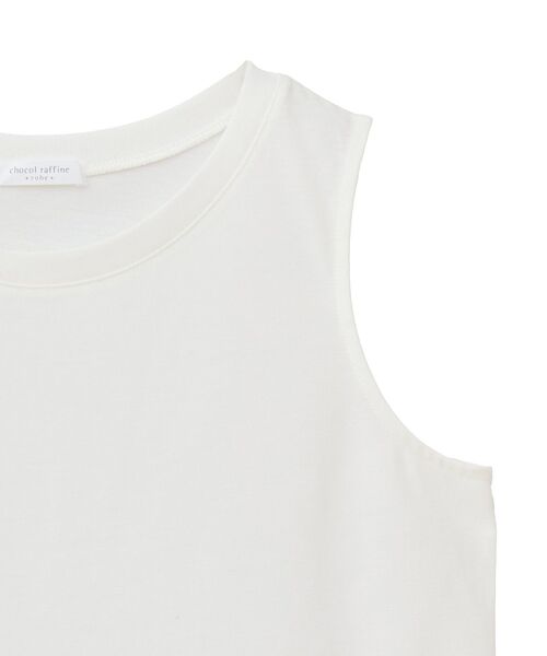 Green　Parks（グリーンパークス）の「シャツドッキングタンクトップ（タンクトップ・レディース・ストライプ/オフホワイト・FREE）」の22枚目の写真