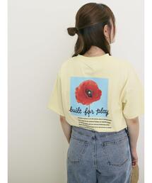 Samansa Mos2 | 【KELTY×Samansa Mos2】フラワープリントTシャツ(Tシャツ/カットソー)