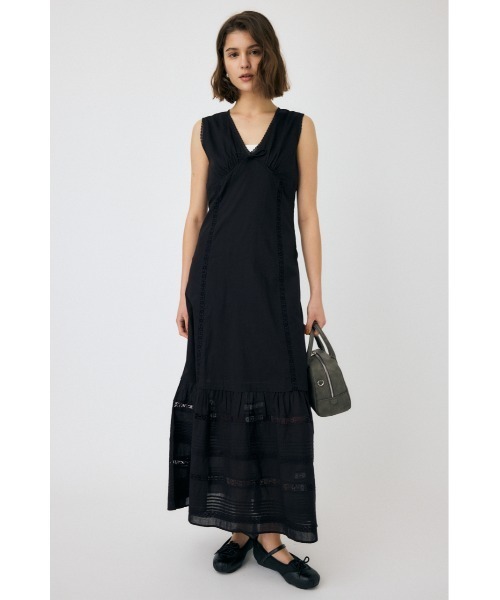 セール】LACE ロングドレス（ワンピース）｜MOUSSY（マウジー）の