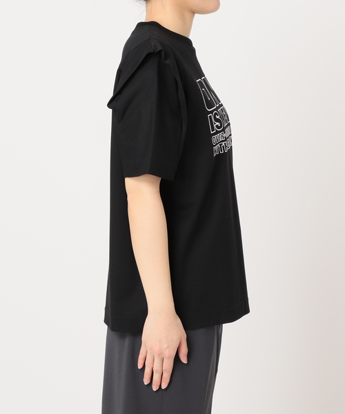 アルディーノアール HARDY NOIR Shoulder Tuke Tシャツ 22070208102120 ブラック 追加》Shoulder Tuke Tシャツ（Tシャツ/カットソー）｜HARDY