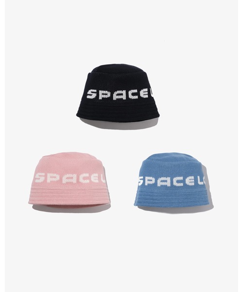 KEBOZ（ケボズ）の「SPACE LOV3 × KEBOZ KNIT HAT（ハット・メンズ・ピンク/サックスブルー/ブラック・FREE）」の4枚目の写真