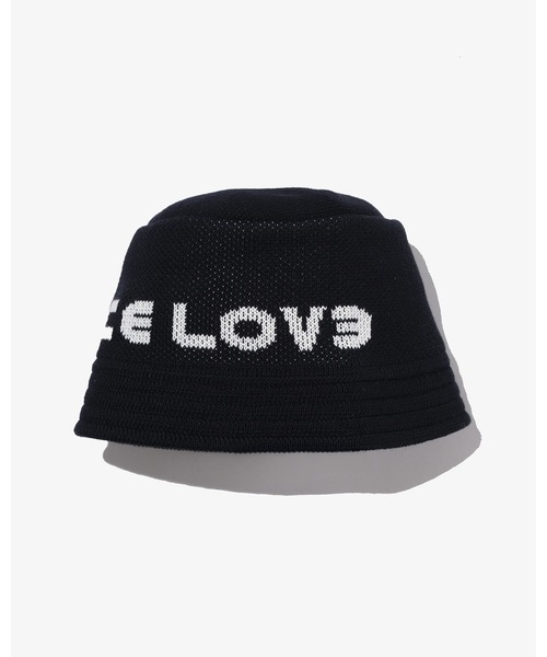 KEBOZ（ケボズ）の「SPACE LOV3 × KEBOZ KNIT HAT（ハット・メンズ・ピンク/サックスブルー/ブラック・FREE）」の7枚目の写真