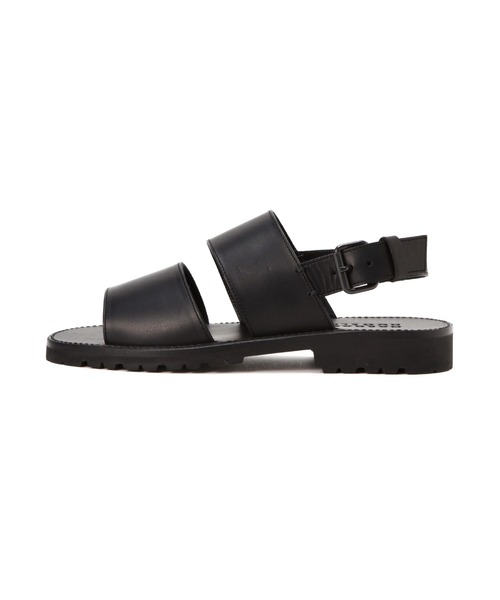 MARGARET HOWELL（マーガレットハウエル）の「BUCKLE STRAP SANDAL（サンダル・メンズ・ブラック・LARGE/MEDIUM）」の2枚目の写真