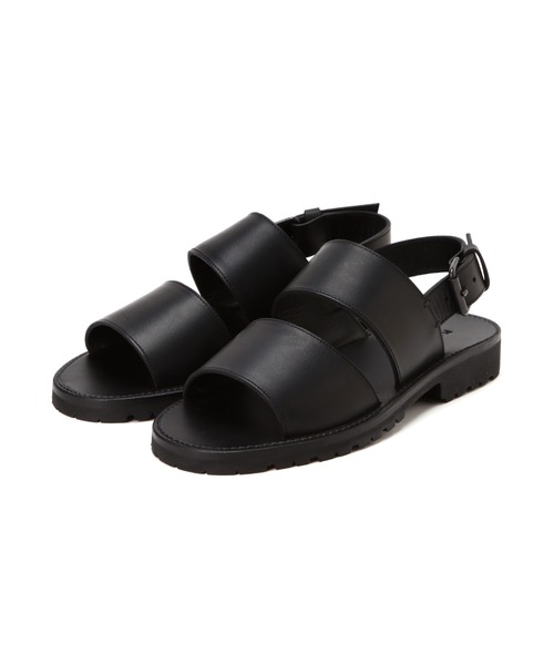 MARGARET HOWELL（マーガレットハウエル）の「BUCKLE STRAP SANDAL（サンダル・メンズ・ブラック・LARGE/MEDIUM）」の7枚目の写真