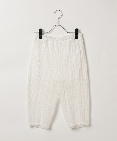 3.3 Field Trip （3.3フィールドトリップ）の「3.3 Field Trip／レースバイカーパンツ（その他パンツ・レディース・ブラック/オフホワイト・FREE）」の14枚目の写真