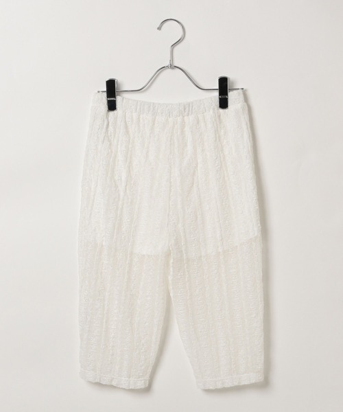 3.3 Field Trip （3.3フィールドトリップ）の「3.3 Field Trip／レースバイカーパンツ（その他パンツ・レディース・ブラック/オフホワイト・FREE）」の15枚目の写真