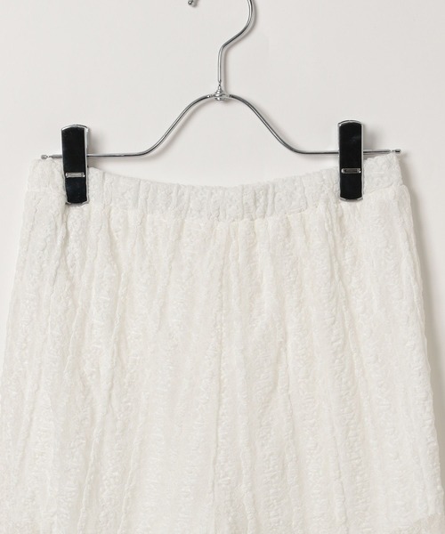 3.3 Field Trip （3.3フィールドトリップ）の「3.3 Field Trip／レースバイカーパンツ（その他パンツ・レディース・ブラック/オフホワイト・FREE）」の17枚目の写真