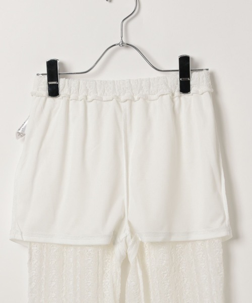 3.3 Field Trip （3.3フィールドトリップ）の「3.3 Field Trip／レースバイカーパンツ（その他パンツ・レディース・ブラック/オフホワイト・FREE）」の19枚目の写真