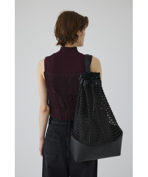 RIM.ARK（リムアーク）の「Mesh shoulder BAG メッシュショルダーバッグ（ショルダーバッグ・レディース・ブラック・FREE）」の18枚目の写真