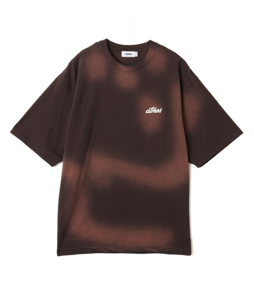 atmos(アトモス)の「atmos Grafitti Logo T-shirts / アトモス グラフィティ ロゴ Tシャツ(Tシャツ/カットソー・メンズ・ベージュ/レッド/ブラック・M/L/XL/XXL)」の1枚目の写真