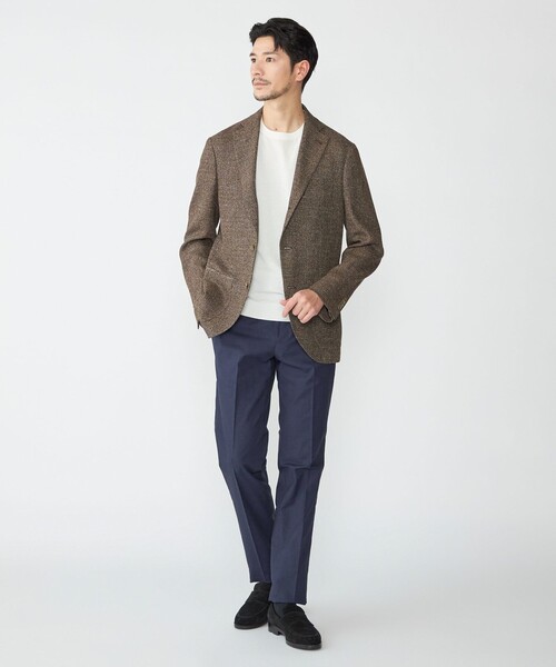 セール】SHIPS: ICE COTTON クルーネック ショートスリーブ ニットT