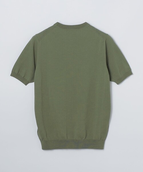 シップス（SHIPS）/SHIPS: ICE COTTON クルーネック ショートスリーブ ニットTシャツ セール】SHIPS: ICE COTTON クルーネック ショートスリーブ ニットT