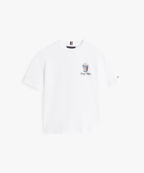 TOMMY HILFIGER（トミーヒルフィガー）の「BOYS フォトプリントスラブショートスリーブTシャツ（Tシャツ/カットソー・キッズ・ライトブルー/ホワイト・150cm/140cm/160cm/130cm）」の11枚目の写真