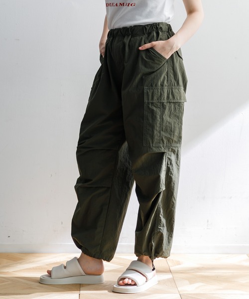 Lee（リー）の「【MEN , WOMEN】Lee Fleeasy イージーカーゴパンツ（カーゴパンツ・メンズ・オリーブ/ブラック・FREE）」の20枚目の写真