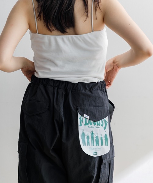 Lee（リー）の「【MEN , WOMEN】Lee Fleeasy イージーカーゴパンツ（カーゴパンツ・メンズ・オリーブ/ブラック・FREE）」の11枚目の写真