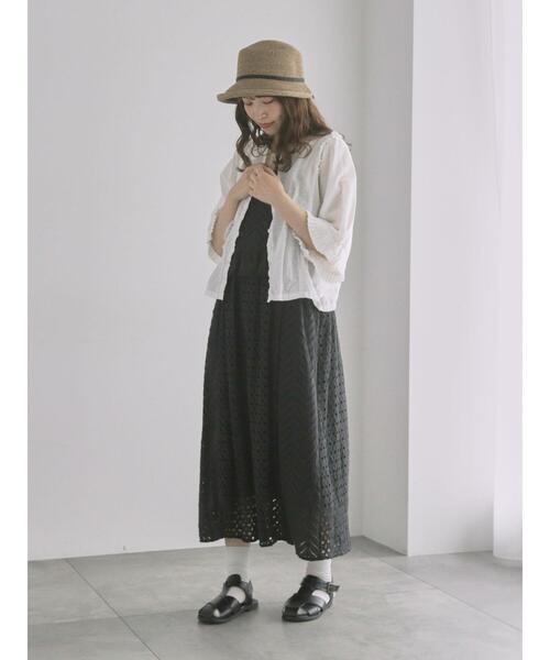 セール】綿麻日本製品染め前後2WAYプリーツブラウス（シャツ