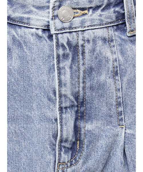 EATME(イートミー)の「FRONTプリーツデニムスカート(デニムスカート・レディース・ブルー/ブラック/ライトブルー・SMALL/MEDIUM)」の5枚目の写真