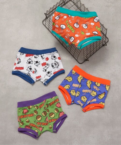 BREEZE（ブリーズ）の「BOYSポップソウガラボクサーパンツ（ボクサーパンツ・キッズ・ブルー/オフホワイト/グリーン/オレンジ・100/130/120/140/150/110）」の5枚目の写真