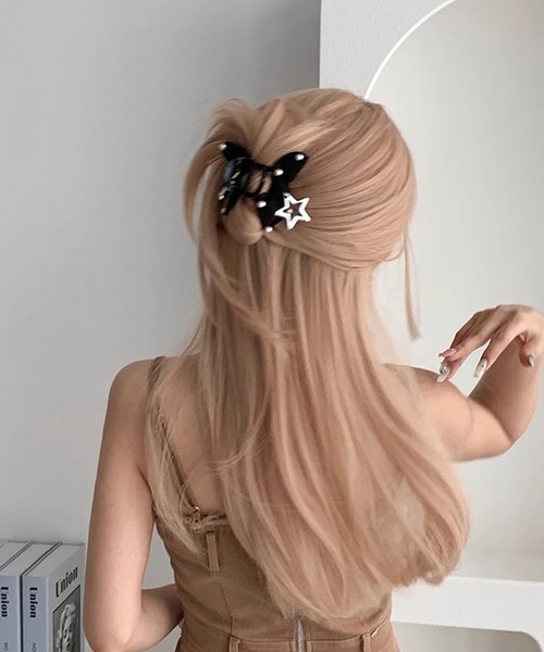 Dita Muaj.（ディータムアージュ）の「チャーム付ヘアクリップ（バレッタ/ヘアクリップ・レディース・ブラック・FREE）」の4枚目の写真