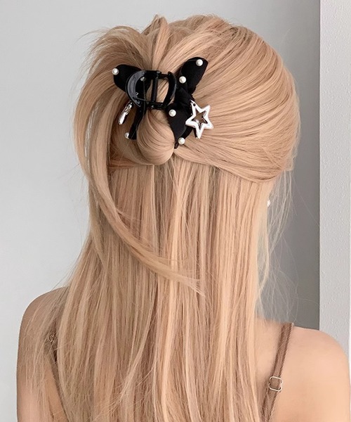 Dita Muaj.（ディータムアージュ）の「チャーム付ヘアクリップ（バレッタ/ヘアクリップ・レディース・ブラック・FREE）」の5枚目の写真