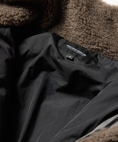 VIRGOwearworks（ヴァルゴウェアワークス）の「BOA MIRAGE JACKET（その他アウター・メンズ・ブラック/チャコールグレー/ベージュ・2/3/4）」の14枚目の写真