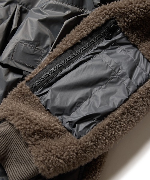 VIRGOwearworks（ヴァルゴウェアワークス）の「BOA MIRAGE JACKET（その他アウター・メンズ・ブラック/チャコールグレー/ベージュ・2/3/4）」の18枚目の写真