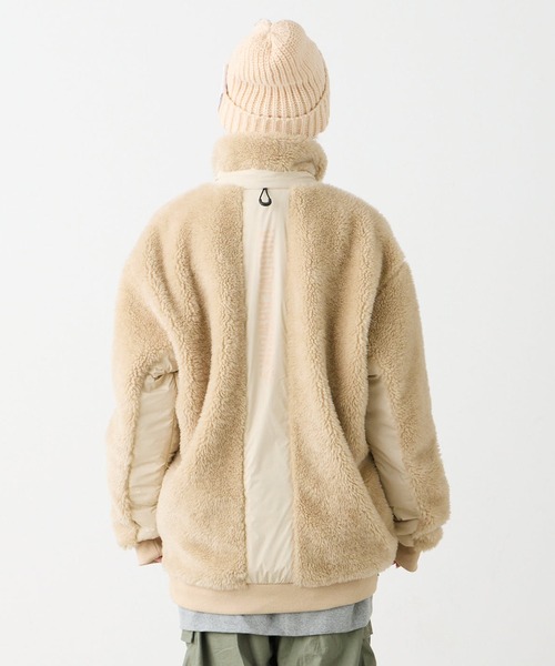 VIRGOwearworks（ヴァルゴウェアワークス）の「BOA MIRAGE JACKET（その他アウター・メンズ・ブラック/チャコールグレー/ベージュ・2/3/4）」の7枚目の写真