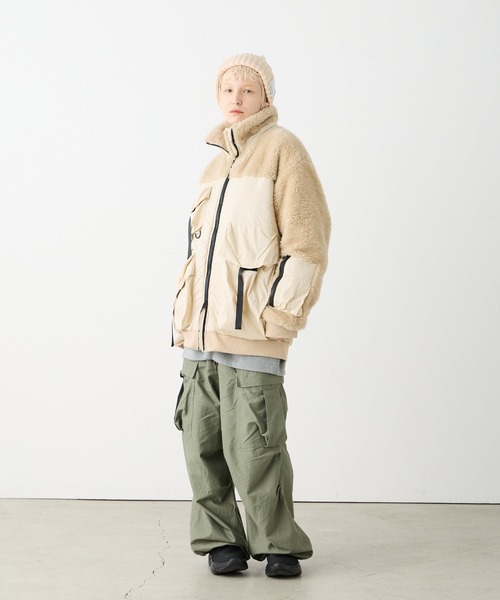 VIRGOwearworks（ヴァルゴウェアワークス）の「BOA MIRAGE JACKET（その他アウター・メンズ・ブラック/チャコールグレー/ベージュ・2/3/4）」の21枚目の写真