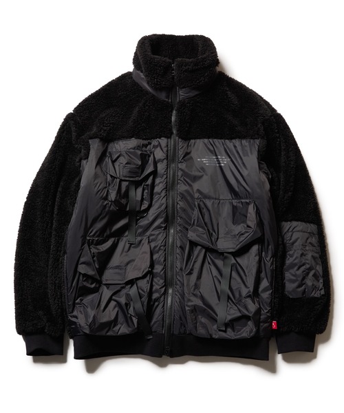 VIRGOwearworks（ヴァルゴウェアワークス）の「BOA MIRAGE JACKET（その他アウター・メンズ・ブラック/チャコールグレー/ベージュ・2/3/4）」の4枚目の写真