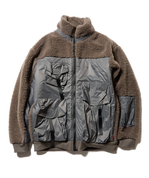 VIRGOwearworks（ヴァルゴウェアワークス）の「BOA MIRAGE JACKET（その他アウター・メンズ・ブラック/チャコールグレー/ベージュ・2/3/4）」の5枚目の写真