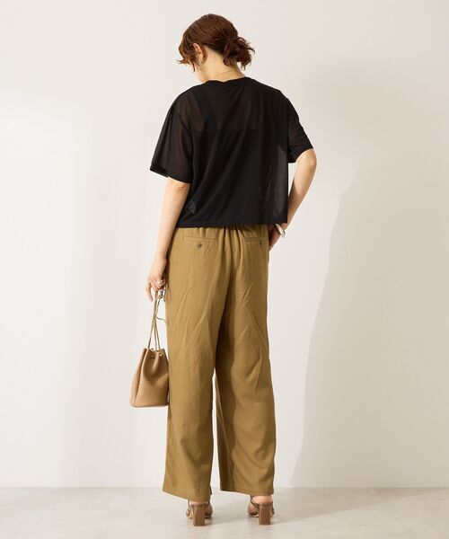 AMERICAN HOLIC(アメリカンホリック)の「シアールーズTシャツ(Tシャツ/カットソー・レディース・ピンク/オフホワイト/ブラック/ブルー・L/M)」の11枚目の写真