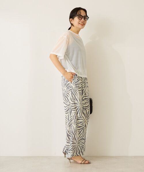 AMERICAN HOLIC(アメリカンホリック)の「シアールーズTシャツ(Tシャツ/カットソー・レディース・ピンク/オフホワイト/ブラック/ブルー・L/M)」の16枚目の写真