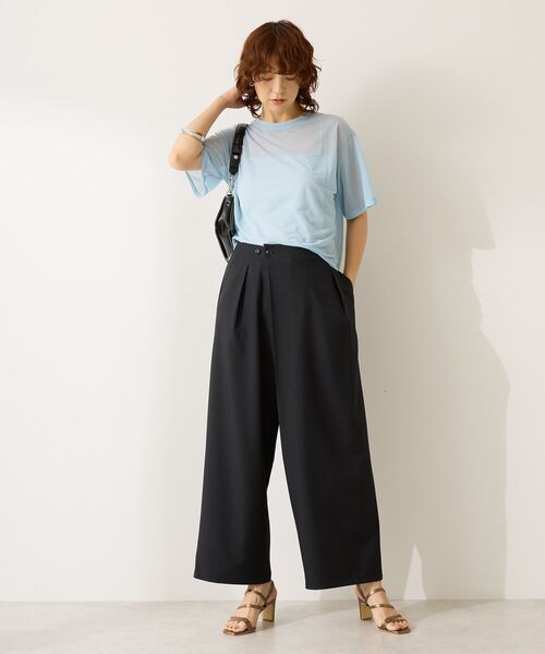 AMERICAN HOLIC(アメリカンホリック)の「シアールーズTシャツ(Tシャツ/カットソー・レディース・ピンク/オフホワイト/ブラック/ブルー・L/M)」の22枚目の写真