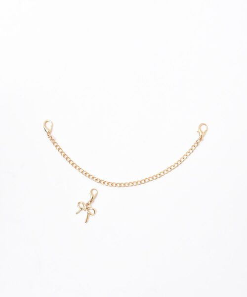 MAJESTIC LEGON（マジェスティックレゴン）の「マルチwayチェーンカバーロングブーツ（ブーツ・レディース・グレイッシュベージュ/ブラック・SMALL/MEDIUM/LARGE/X-LARGE）」の3枚目の写真