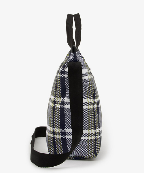DELUXE EASY CARRY TOTE ピクセルスクランブルチェック（トート