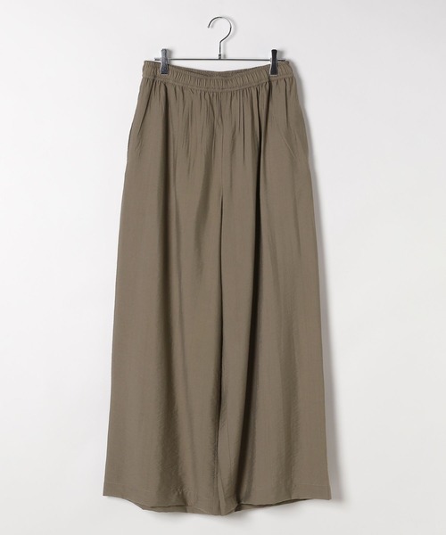 LEPSIM（レプシィム）の「ワッシャーサテンパンツ　491049（その他パンツ・レディース・ブラック/カーキブラウン/グレー/ブラウン・FREE）」の11枚目の写真