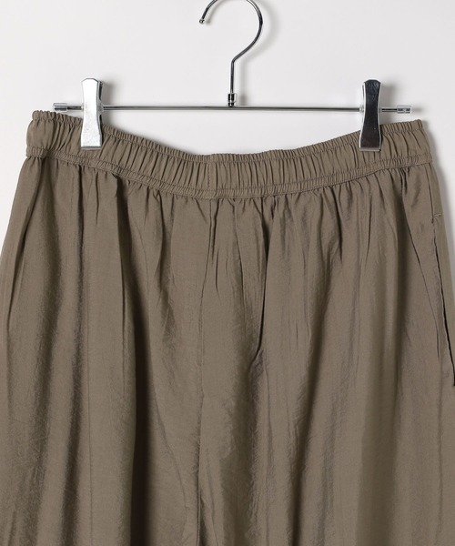 LEPSIM（レプシィム）の「ワッシャーサテンパンツ　491049（その他パンツ・レディース・ブラック/カーキブラウン/グレー/ブラウン・FREE）」の9枚目の写真