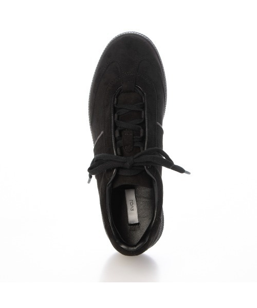 EVOL（イーボル）の「【S-LLサイズ展開・ふかふか】スエードレースアップスニーカー IZ5792（スニーカー・レディース・ブラウン/ブラック・S/M/L/LL）」の14枚目の写真