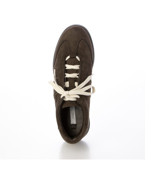 EVOL（イーボル）の「【S-LLサイズ展開・ふかふか】スエードレースアップスニーカー IZ5792（スニーカー・レディース・ブラウン/ブラック・S/M/L/LL）」の19枚目の写真