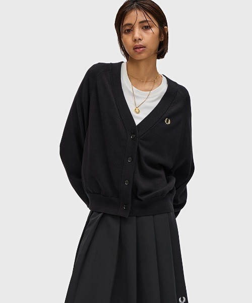 V-Neck Cardigan／Vネックカーディガン（カーディガン/ボレロ）｜FRED