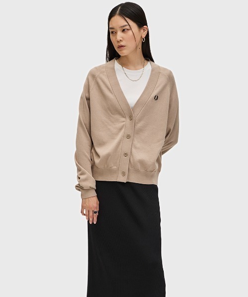 V-Neck Cardigan／Vネックカーディガン（カーディガン/ボレロ）｜FRED