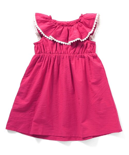 apres les cours（アプレレクール）の「【ジュニア対応】ハートレースフリルワンピース（ワンピース・キッズ・ピンク/エメラルド・80/90/120/140/100/110/130）」の16枚目の写真