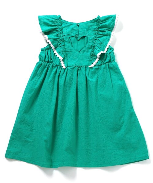 apres les cours（アプレレクール）の「【ジュニア対応】ハートレースフリルワンピース（ワンピース・キッズ・ピンク/エメラルド・80/90/120/140/100/110/130）」の17枚目の写真